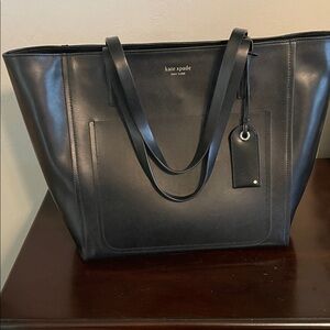 Kate Spade Black Leather Shoulder Bag